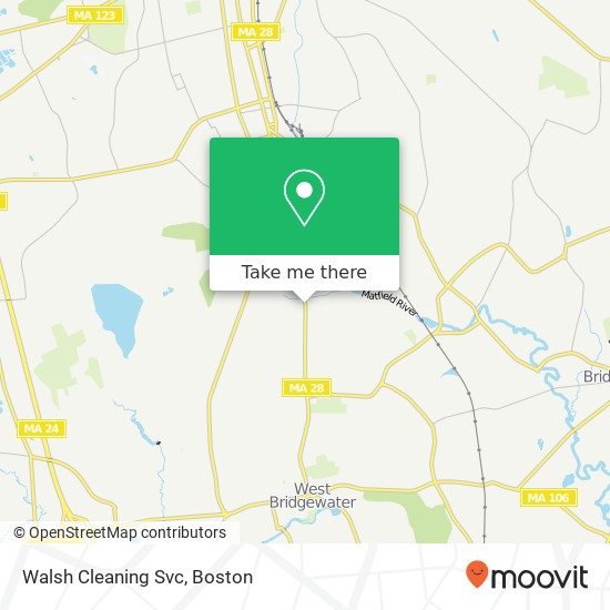 Mapa de Walsh Cleaning Svc