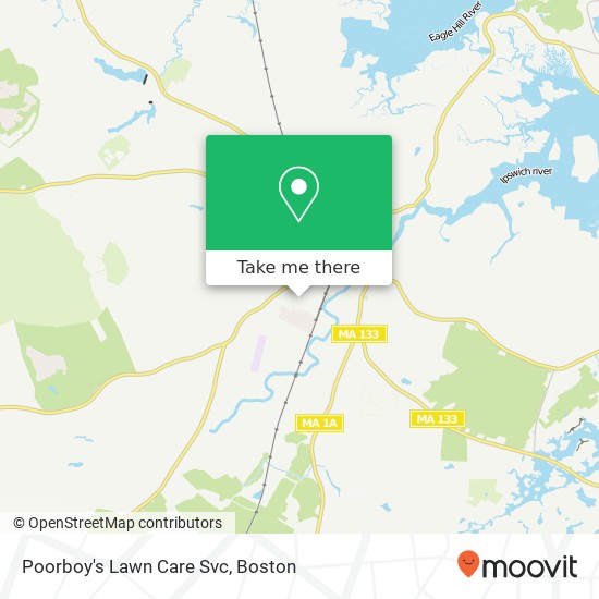 Poorboy's Lawn Care Svc map