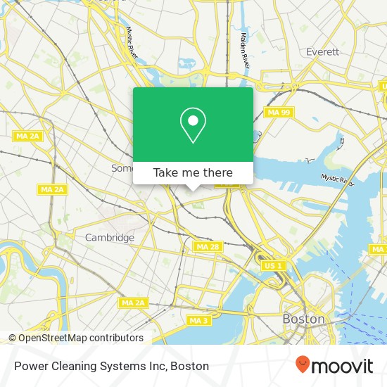 Mapa de Power Cleaning Systems Inc