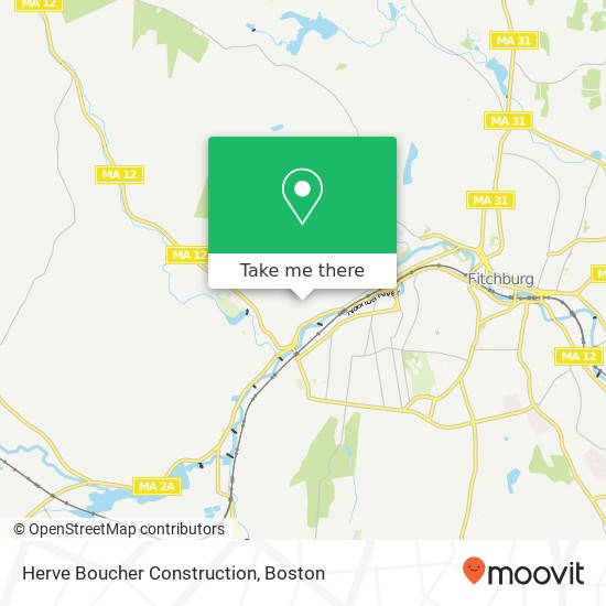 Mapa de Herve Boucher Construction