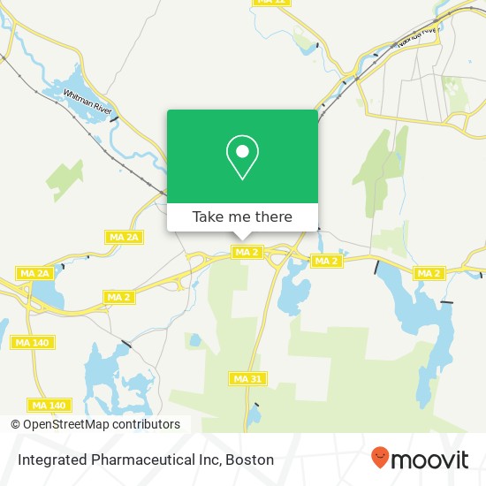 Integrated Pharmaceutical Inc map