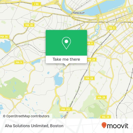 Aha Solutions Unlimited map