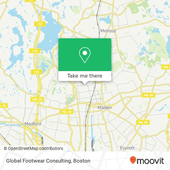 Globel Footwear Consulting map