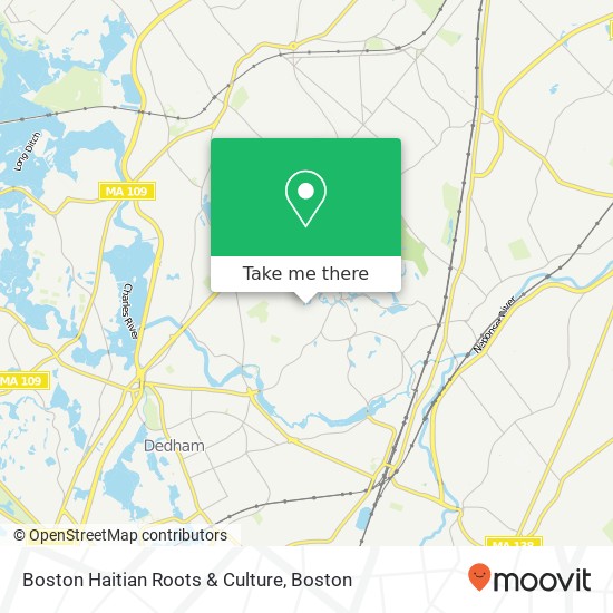 Boston Haitian Roots & Culture map
