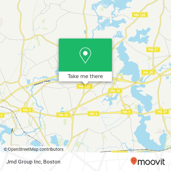 Jmd Group Inc map