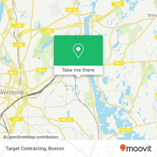 Target Contracting map