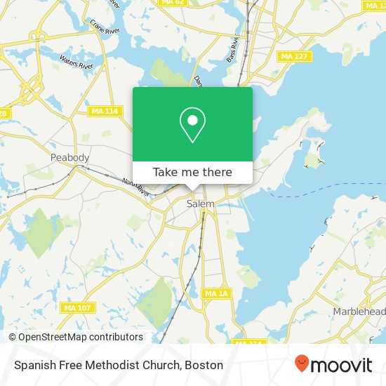 Mapa de Spanish Free Methodist Church