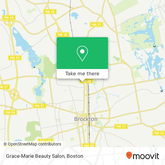 Mapa de Grace-Marie Beauty Salon