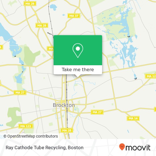 Ray Cathode Tube Recycling map