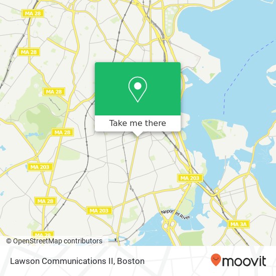 Lawson Communications II map