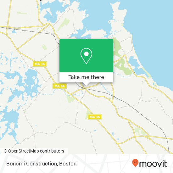 Mapa de Bonomi Construction