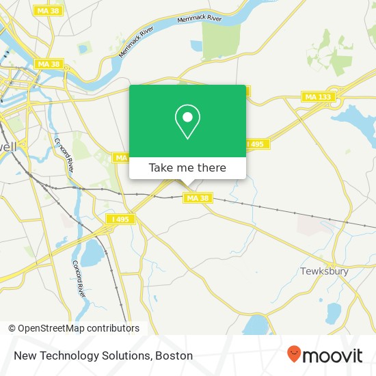 Mapa de New Technology Solutions