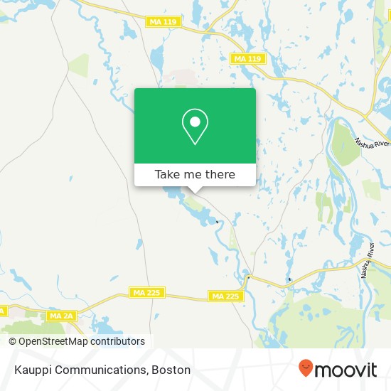 Mapa de Kauppi Communications