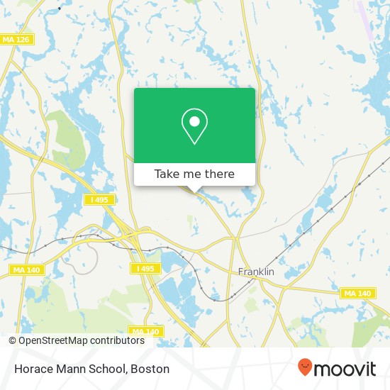 Mapa de Horace Mann School