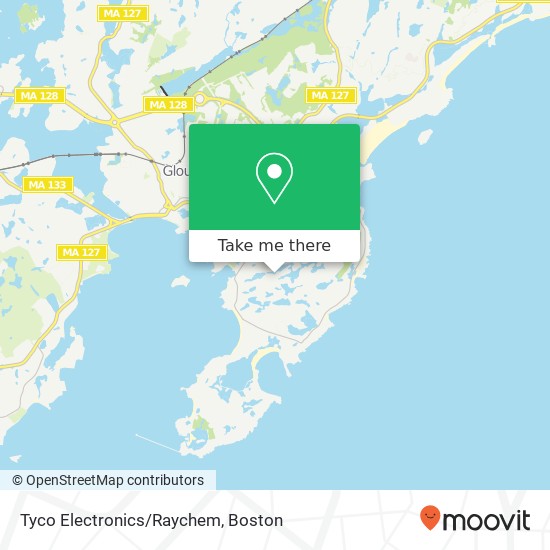 Tyco Electronics/Raychem map