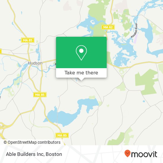 Able Builders Inc map