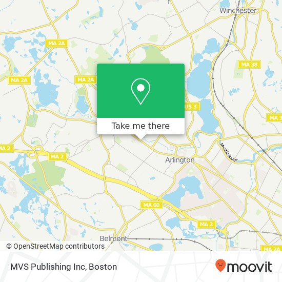 Mapa de MVS Publishing Inc