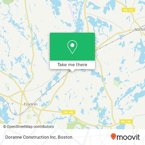 Doranne Construction Inc map