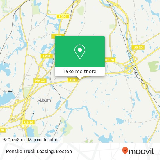 Penske Truck Leasing map