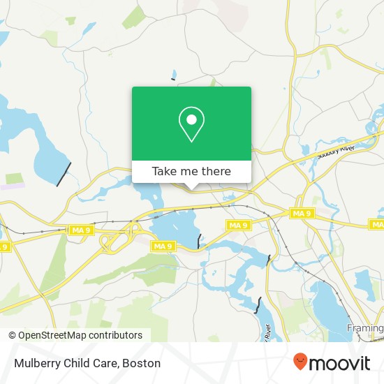 Mulberry Child Care map