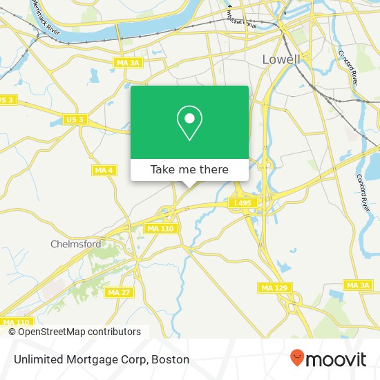 Mapa de Unlimited Mortgage Corp