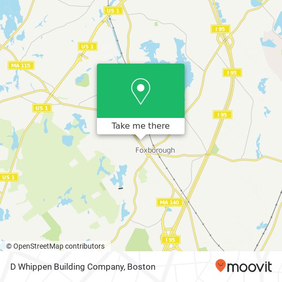 D Whippen Building Company map