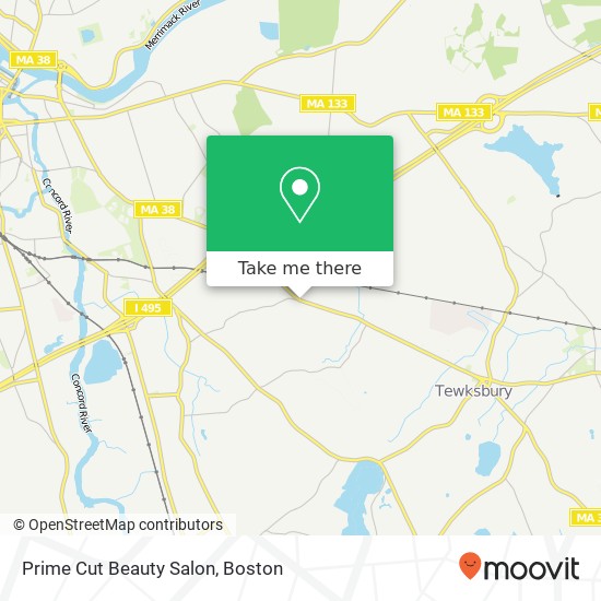 Prime Cut Beauty Salon map