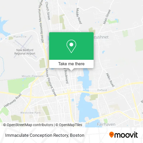 Immaculate Conception Rectory map