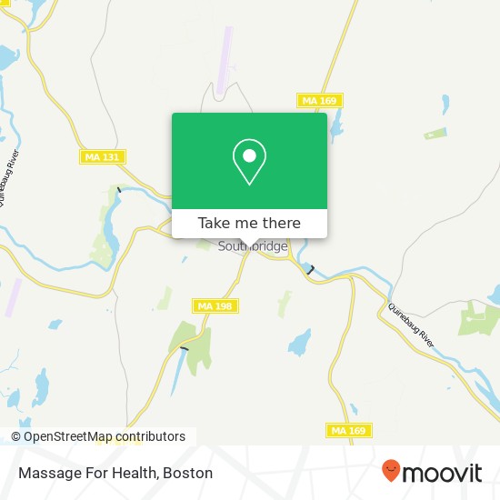 Massage For Health map