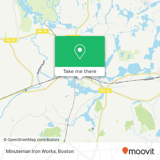 Minuteman Iron Works map