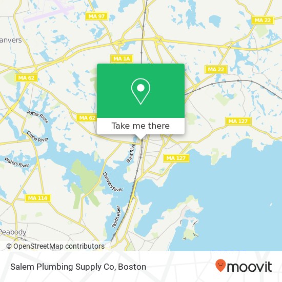 Mapa de Salem Plumbing Supply Co