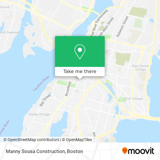Manny Sousa Construction map