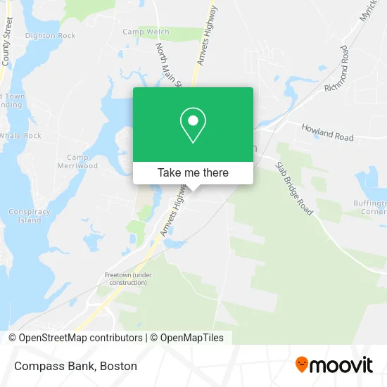 Mapa de Compass Bank