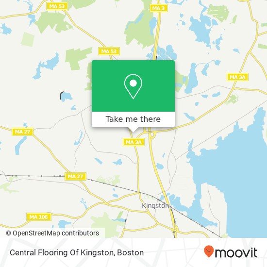 Mapa de Central Flooring Of Kingston