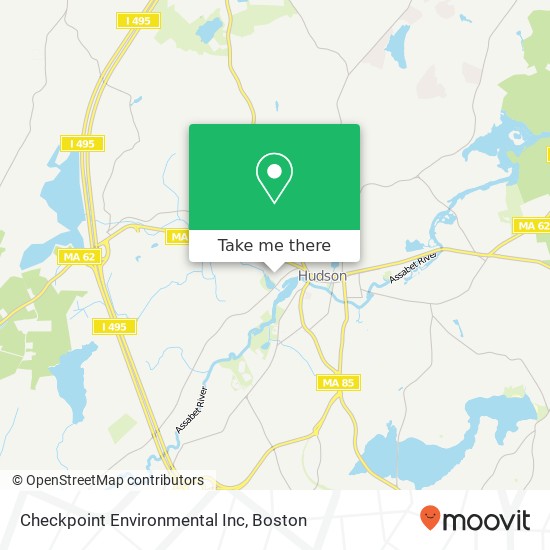 Checkpoint Environmental Inc map