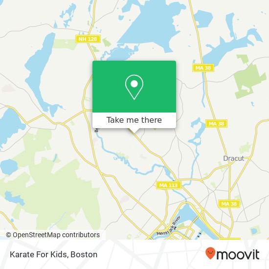 Karate For Kids map