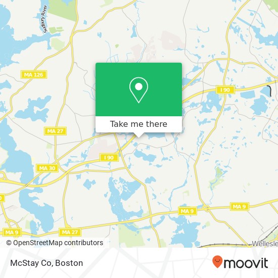 Mapa de McStay Co