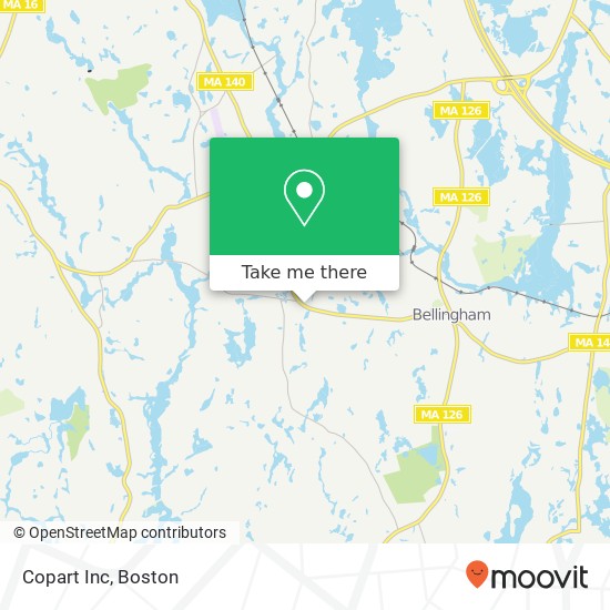 Copart Inc map