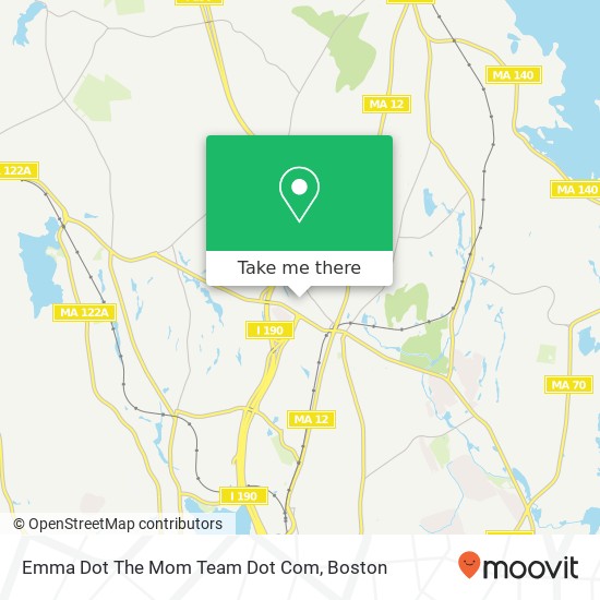 Emma Dot The Mom Team Dot Com map