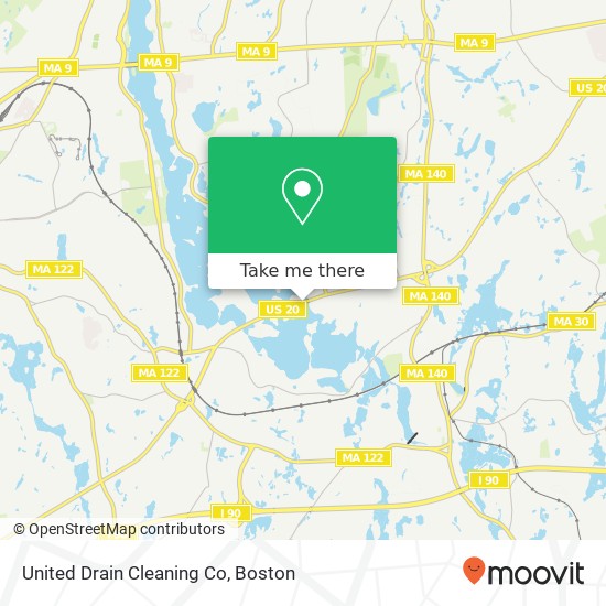 United Drain Cleaning Co map