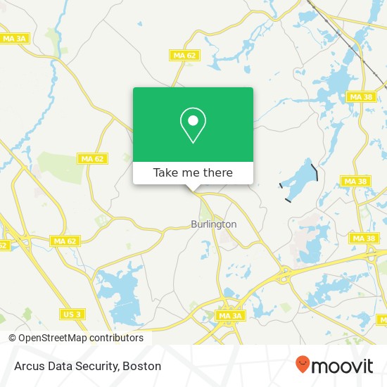 Arcus Data Security map