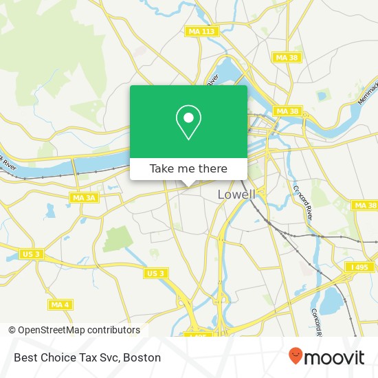 Best Choice Tax Svc map