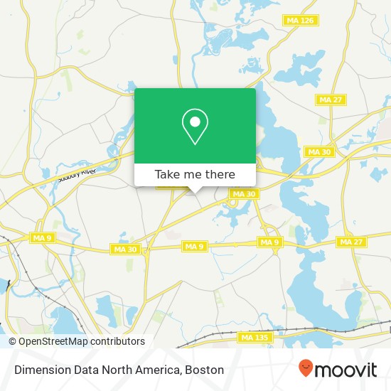 Dimension Data North America map