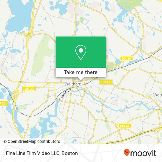 Mapa de Fine Line Film Video LLC