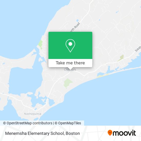 Mapa de Menemsha Elementary School