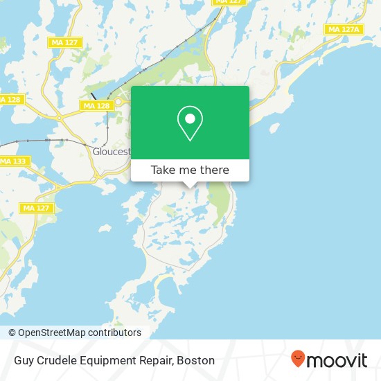 Guy Crudele Equipment Repair map