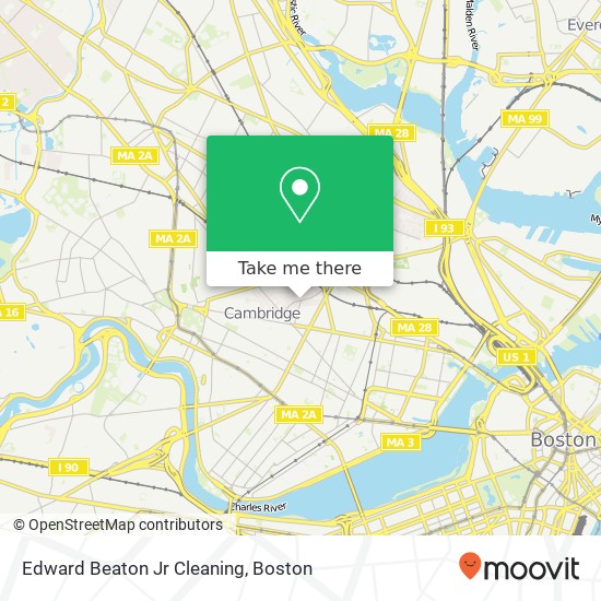 Mapa de Edward Beaton Jr Cleaning