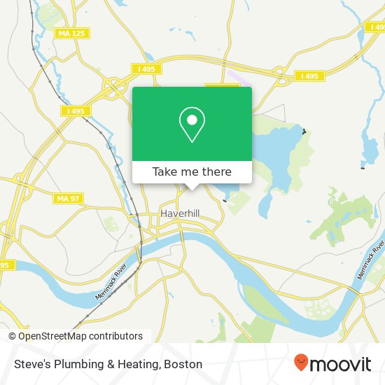 Steve's Plumbing & Heating map