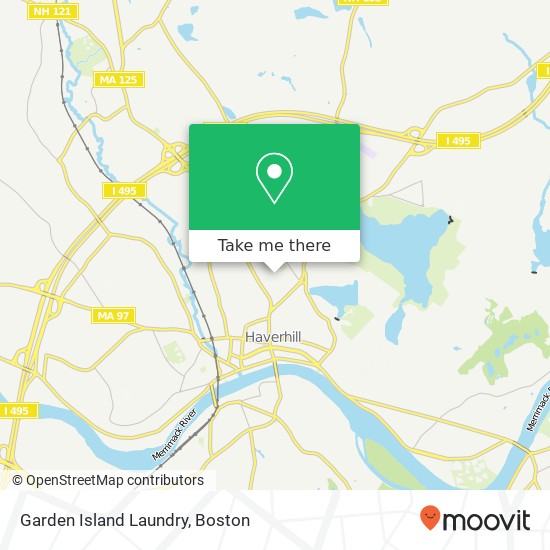 Mapa de Garden Island Laundry