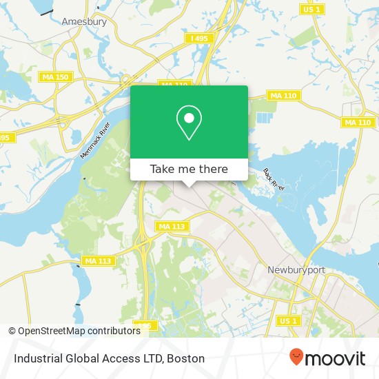 Industrial Global Access LTD map